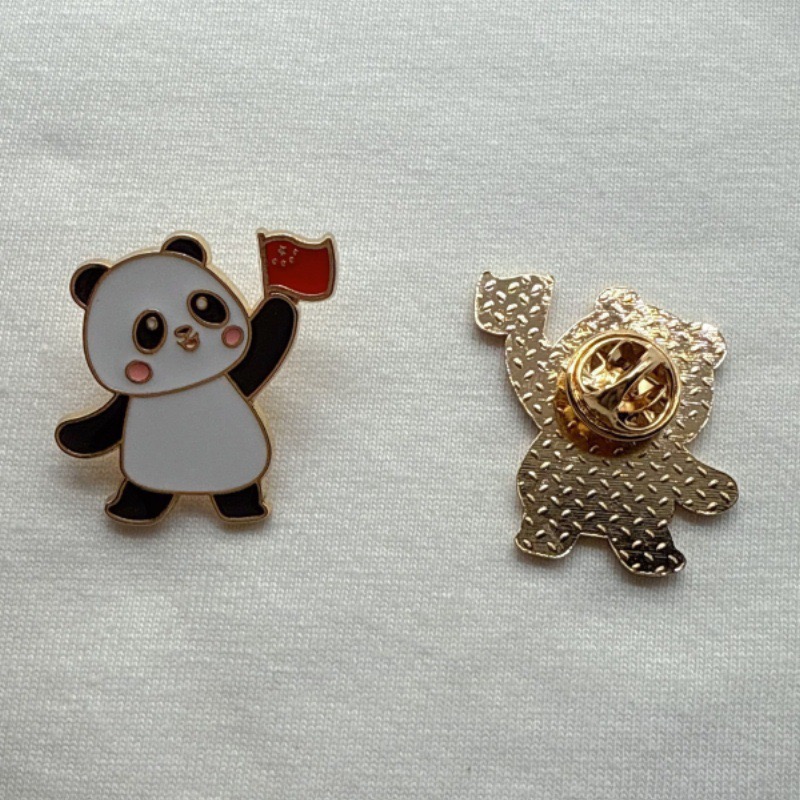 6pcs Cartoon China Panda Badge - Supply Event ulasan dan harga
