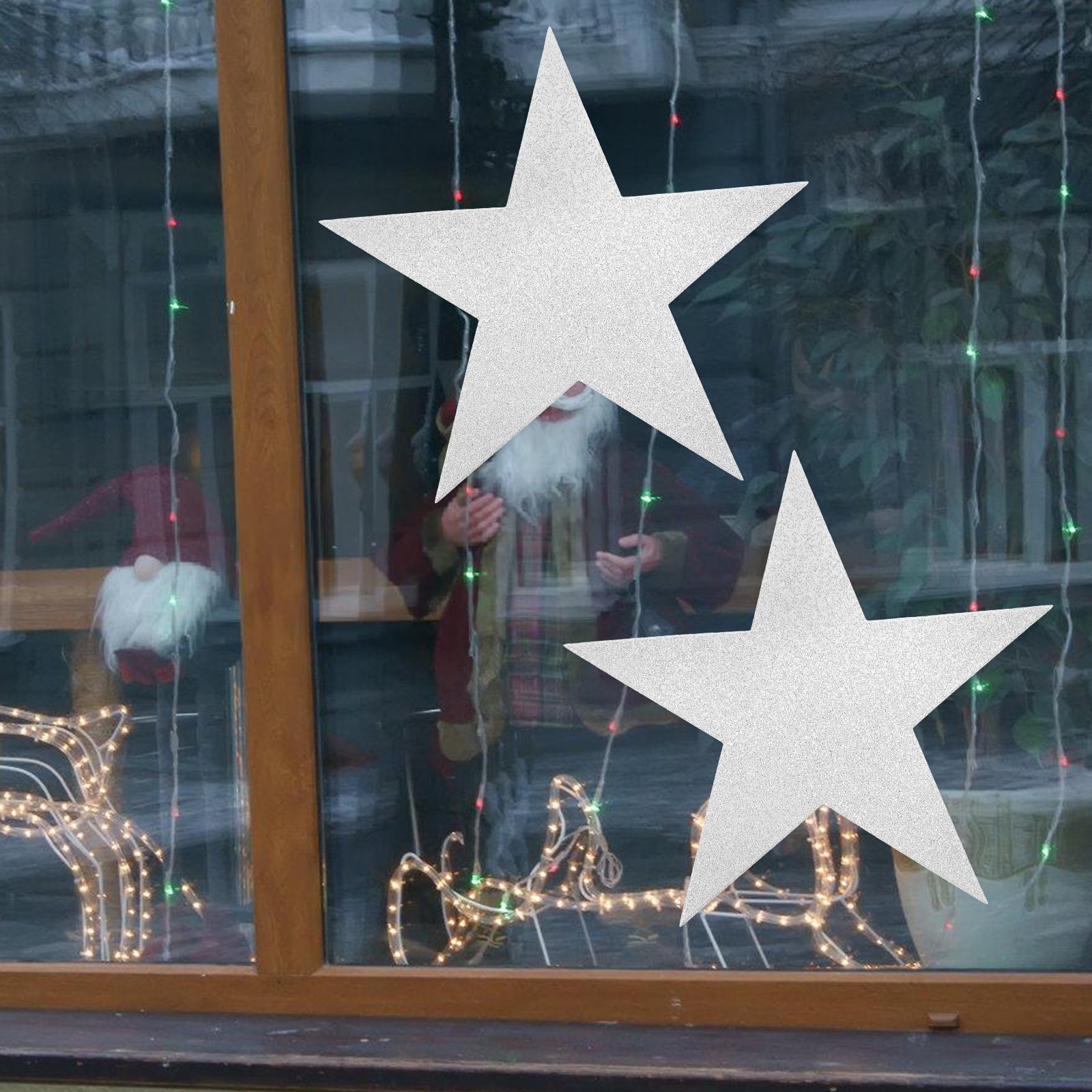 50Sheets Glitter Star Cutouts  - Papercraft Supply Confetti ulasan dan harga