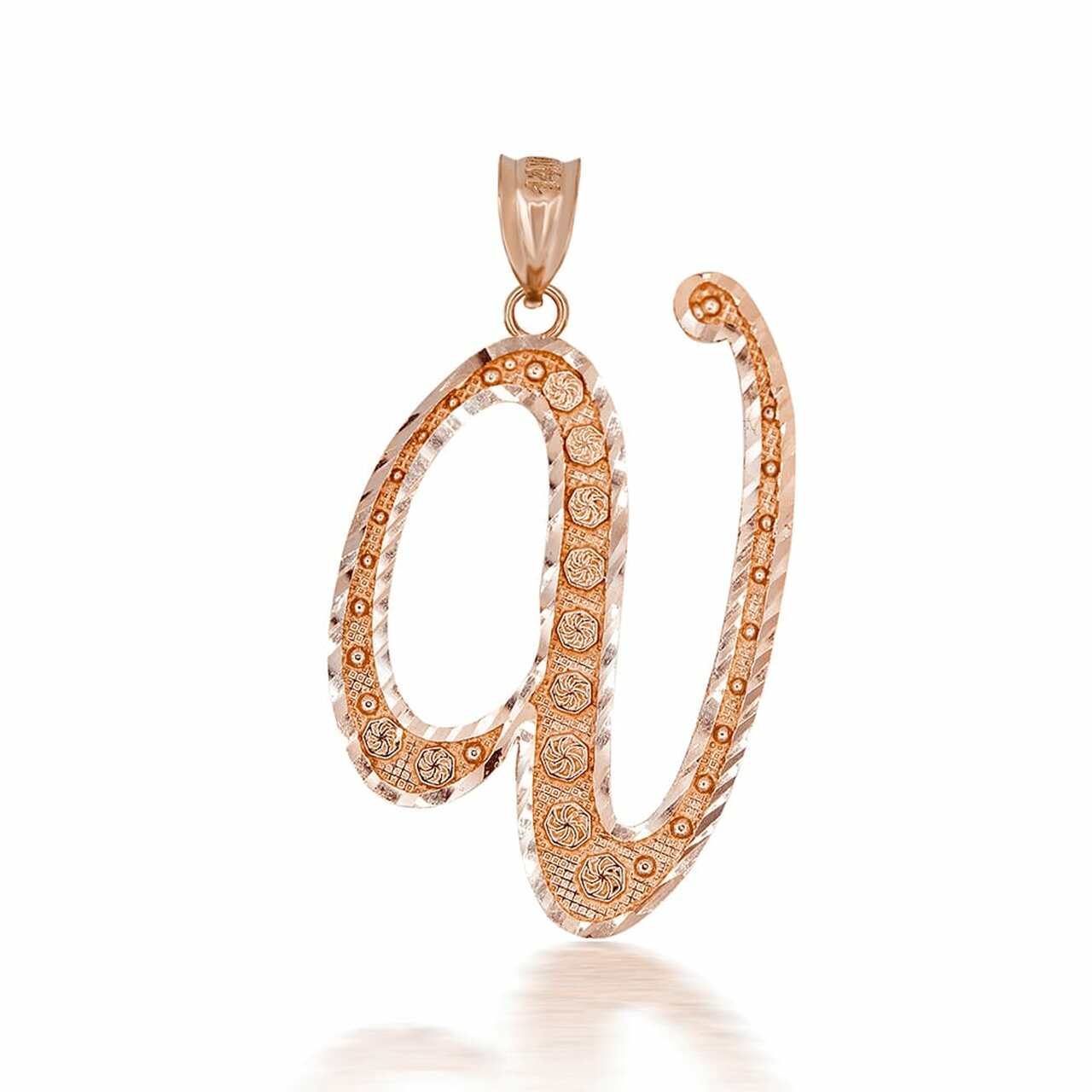 Gold Cursive Initial Letter “A - Event Z ulasan dan harga