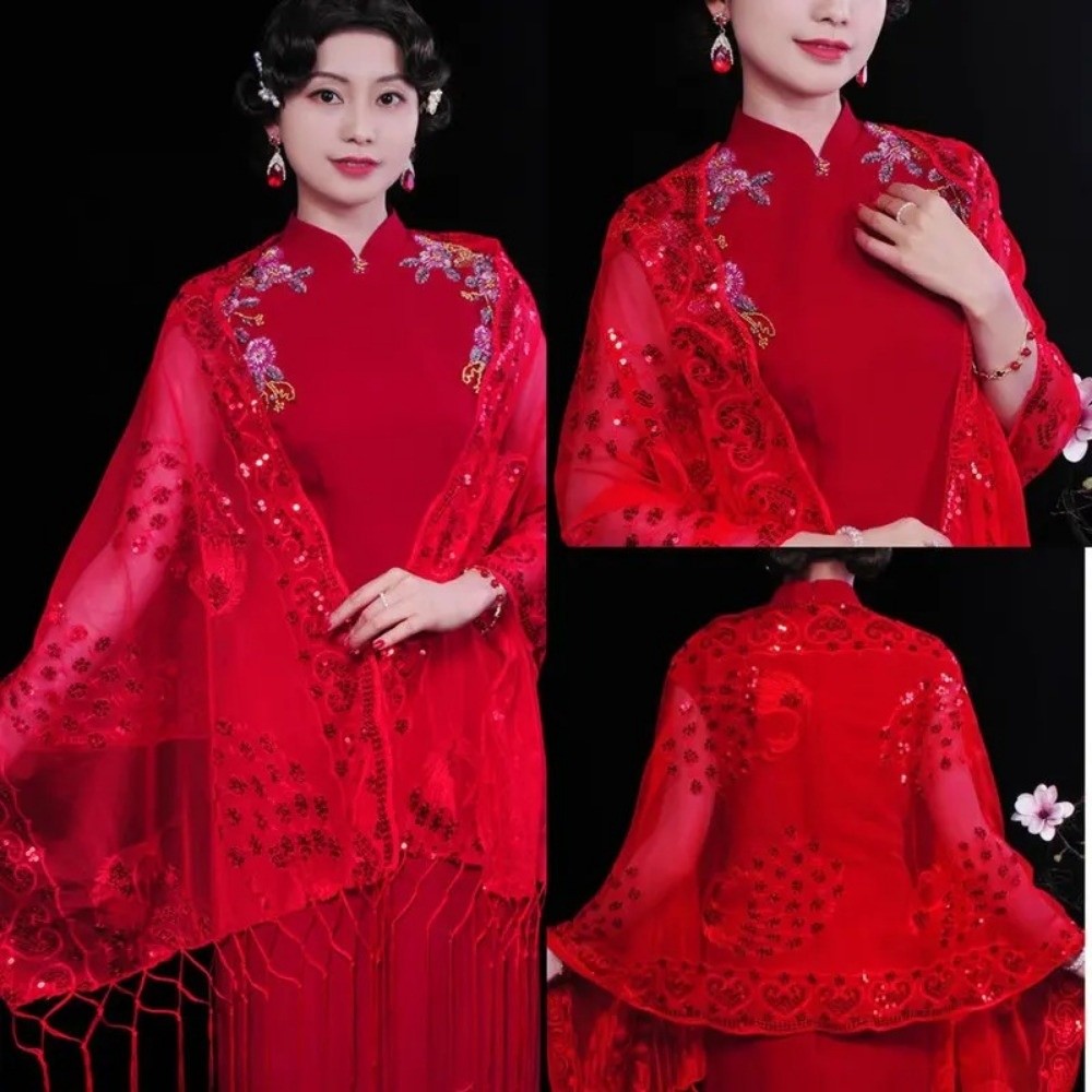 Fashion Sequins Elegant Weddin - Glitter Tablecloth ulasan dan harga