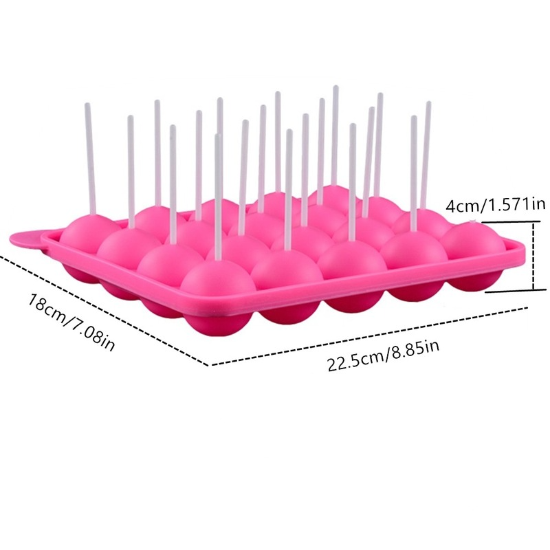 20 /12 Holes Lollipop Mold Cak - Cotton Candy Cone ulasan dan harga
